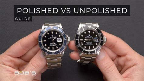 can you polish a rolex watch|rolex polishing problems.